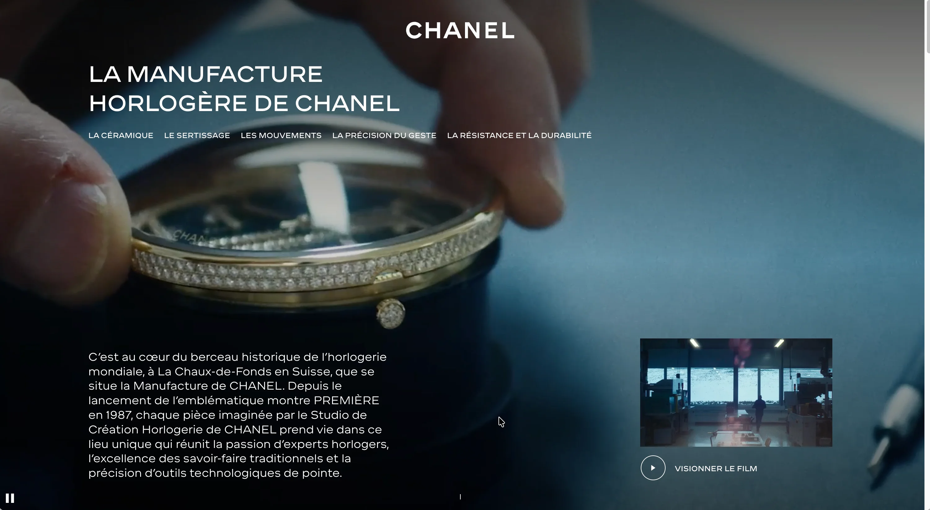 Chanel Manufacture — page éditoriale — 1